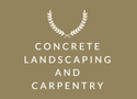 Concrete Landscaping and Carpentry Logo