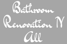 Bathroom Renovation N All Logo