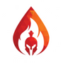 Flames and Drips Logo