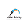 H & M Artistic Painting Service Logo