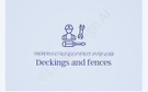 P & D Fencing Logo