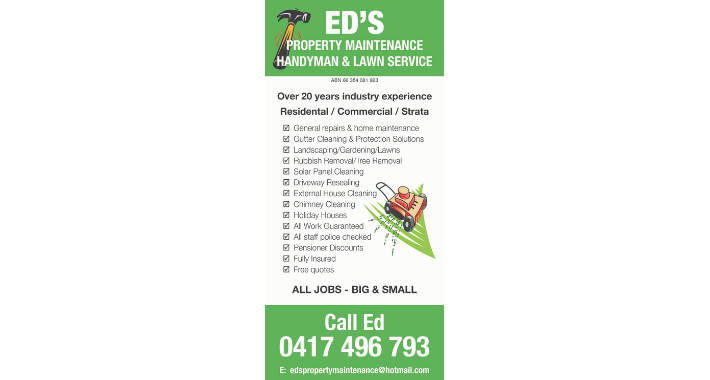 Ed's Property Maintenance Logo