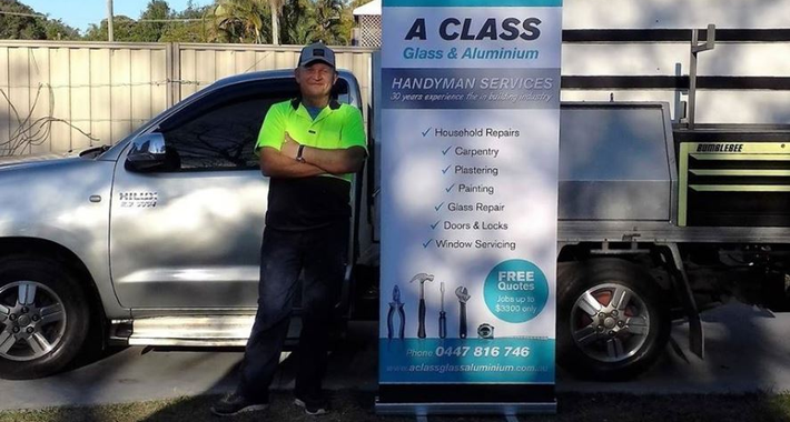 A Class Glass Aluminium Services Logo