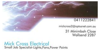 Mick Cross Electrical and Building Maintenance