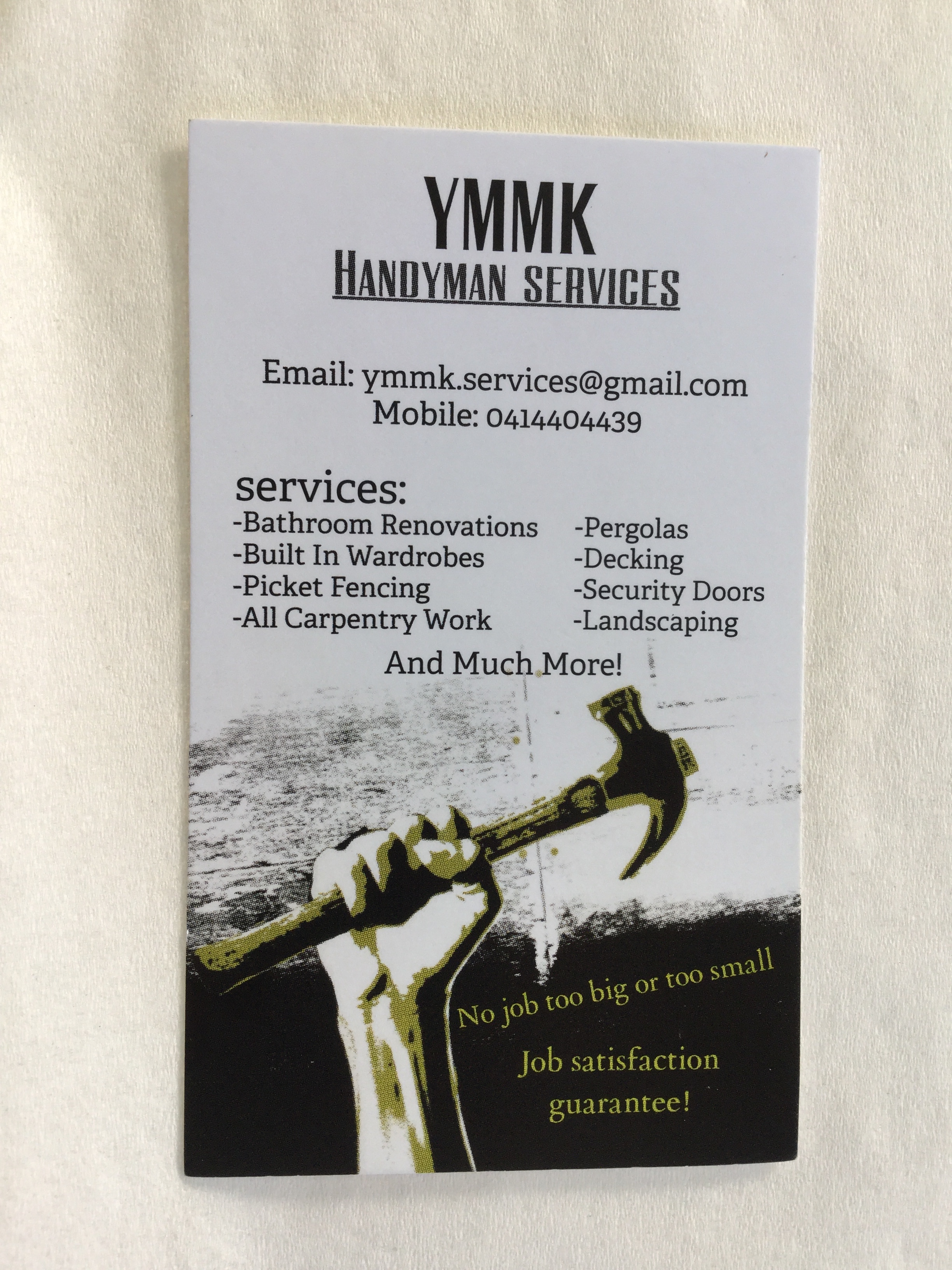 YMMK Handyman Services