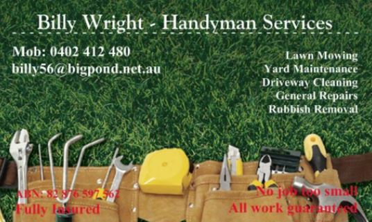 Billy Wright - Handyman Services