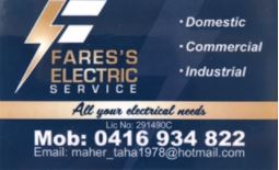 Fares’s Electric Service