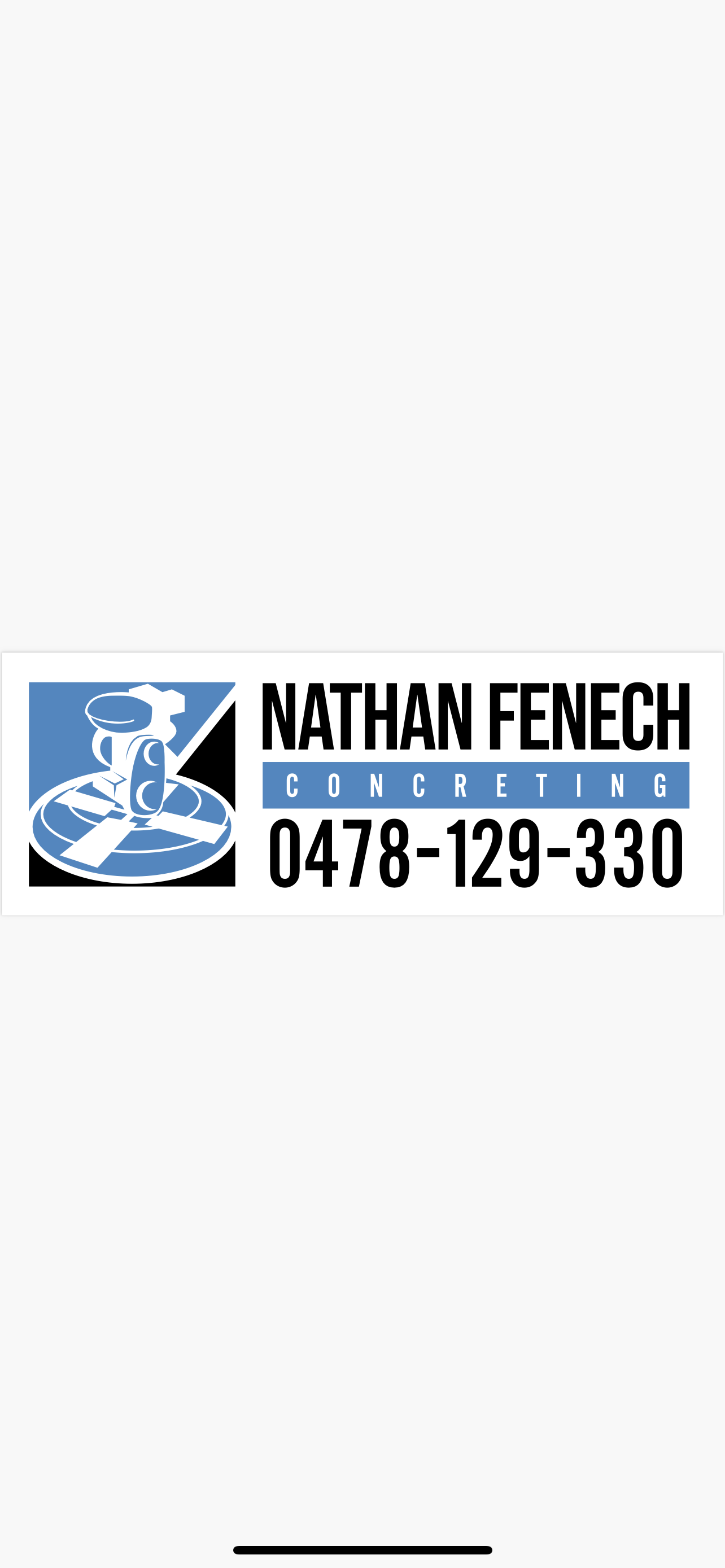 Nathan Fenech Concreting