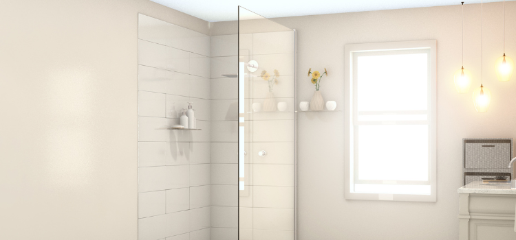 Shower Niche vs Shower Shelf — What's Really Best?  Comparing Shower Niche  + Shower Shelf — Zephyr + Stone