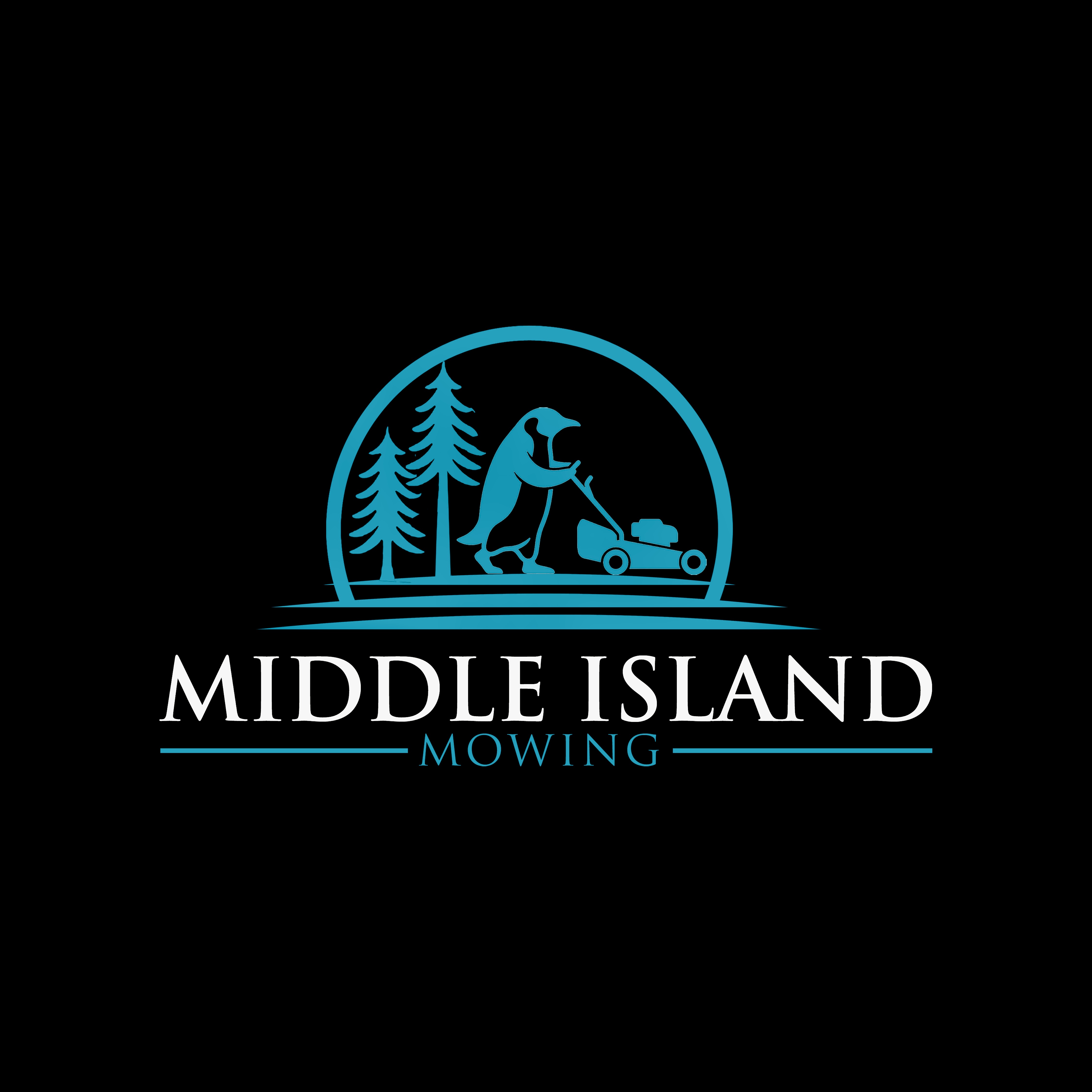 Middle Island Mowing logo