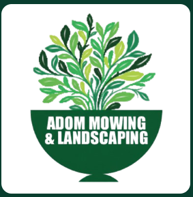 Adom Mowing & Landscaping logo