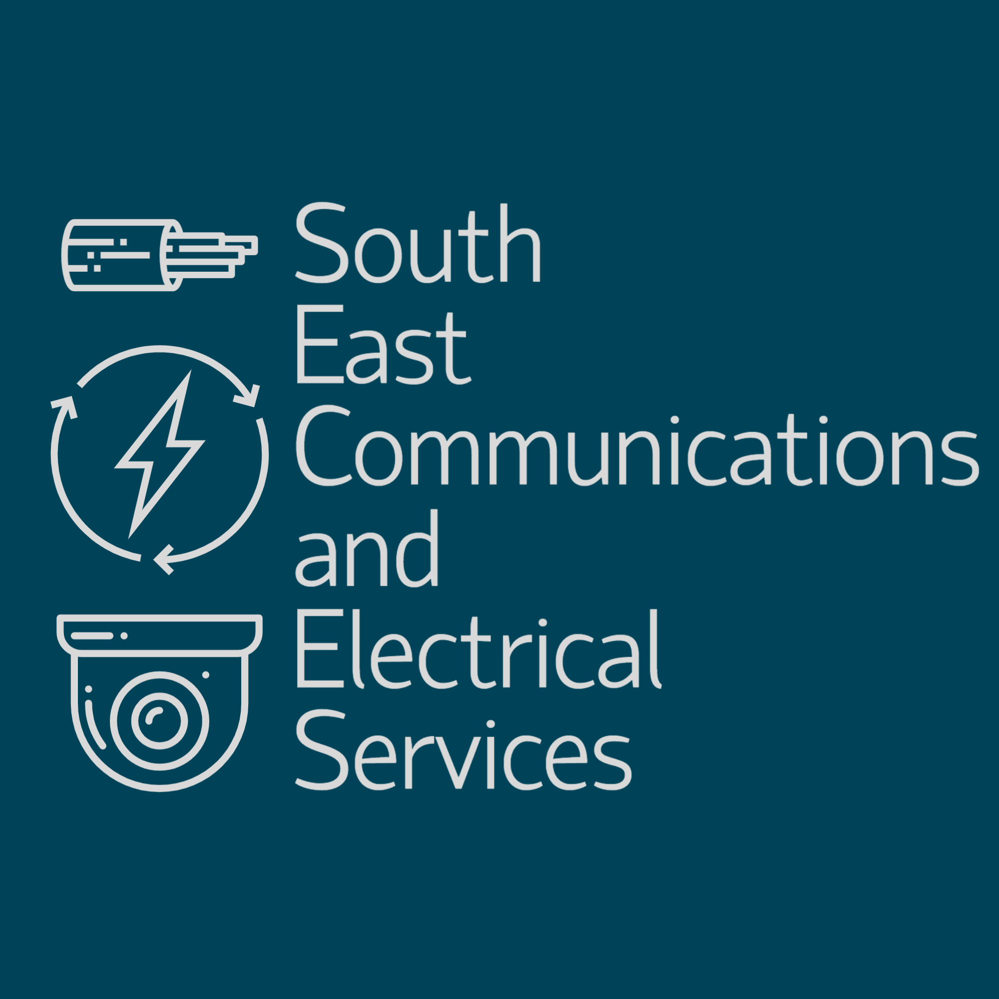 South East Communications and Electrical Services logo
