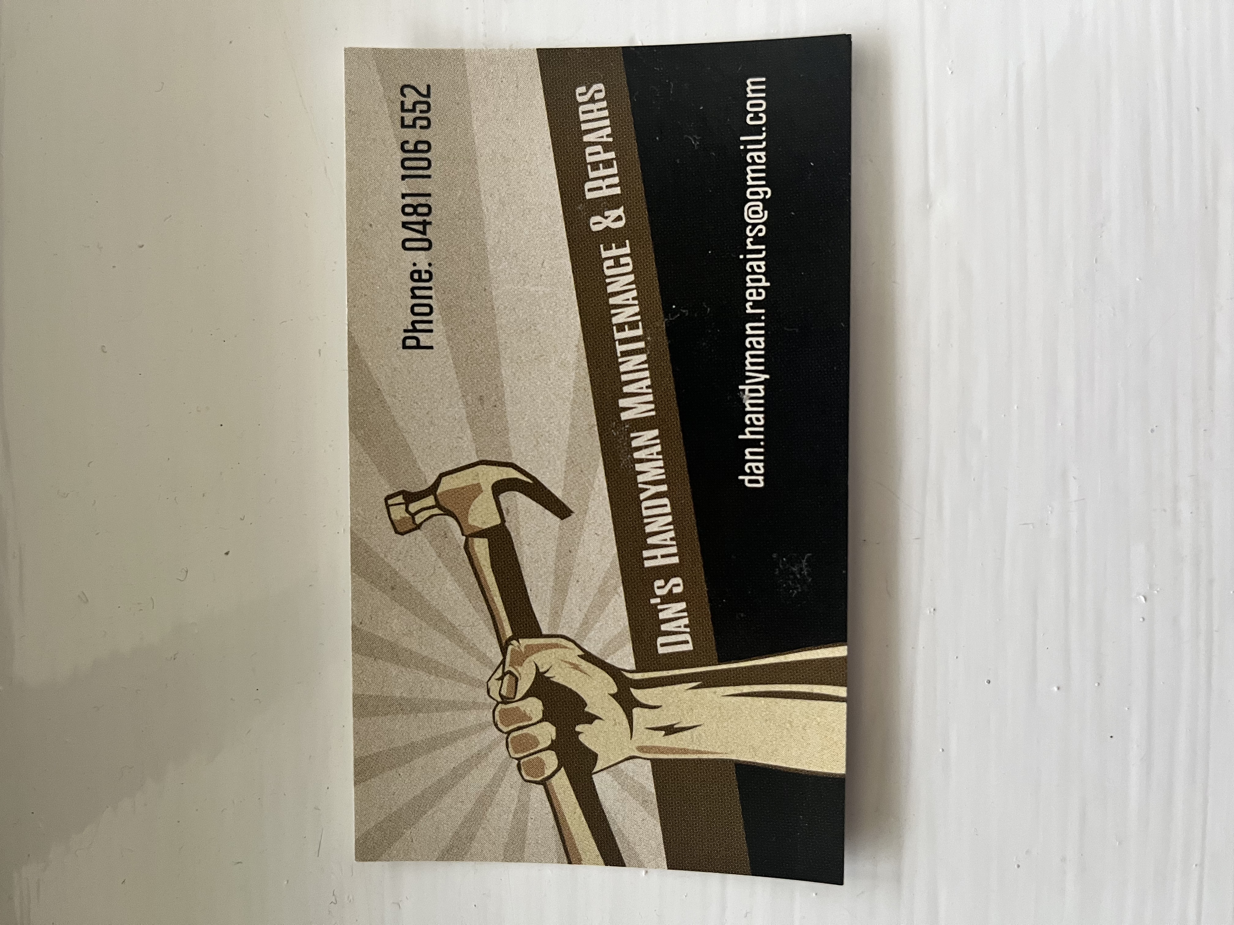 Dan's Handyman Maintenance and Repairs logo