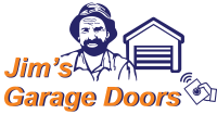 Jim's Garage Doors logo