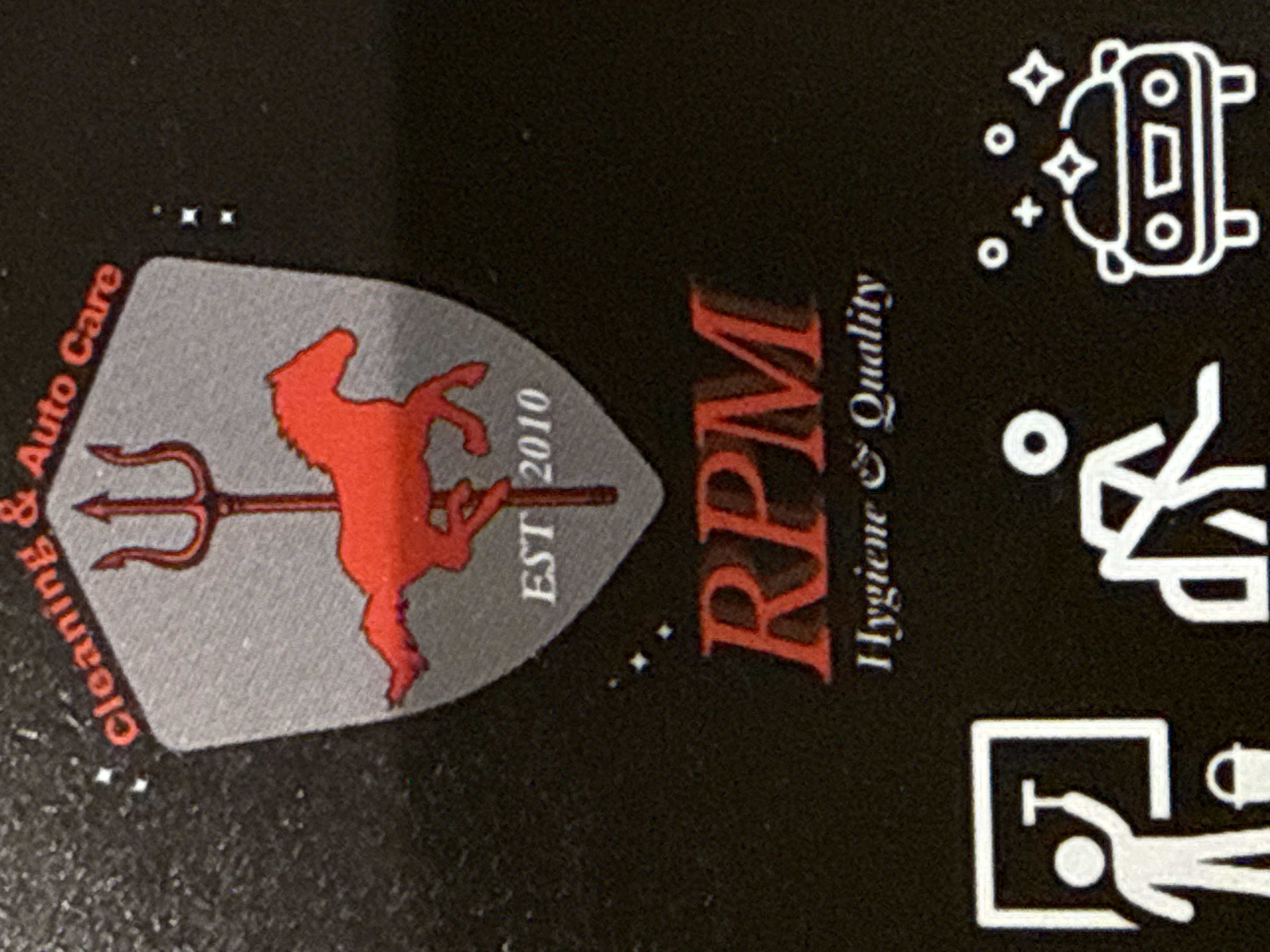 RPM Cleaning and Auto Care logo