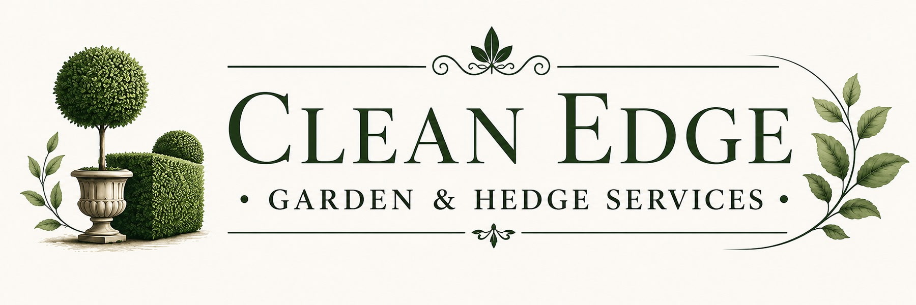 Clean Edge Garden & Hedge Services logo