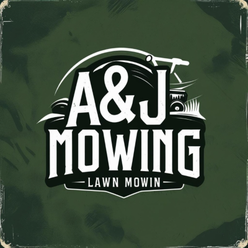 AJ lawn Mowing Services logo