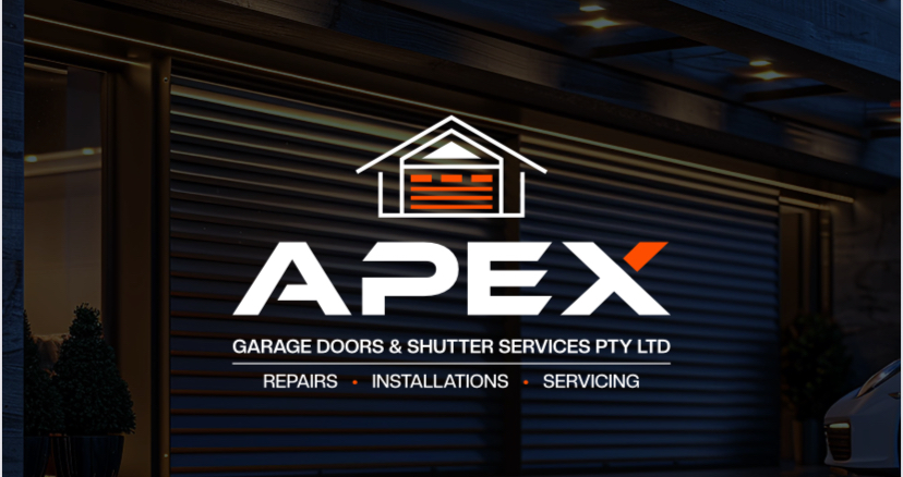 Apex garage doors & shutter services pty Ltd logo
