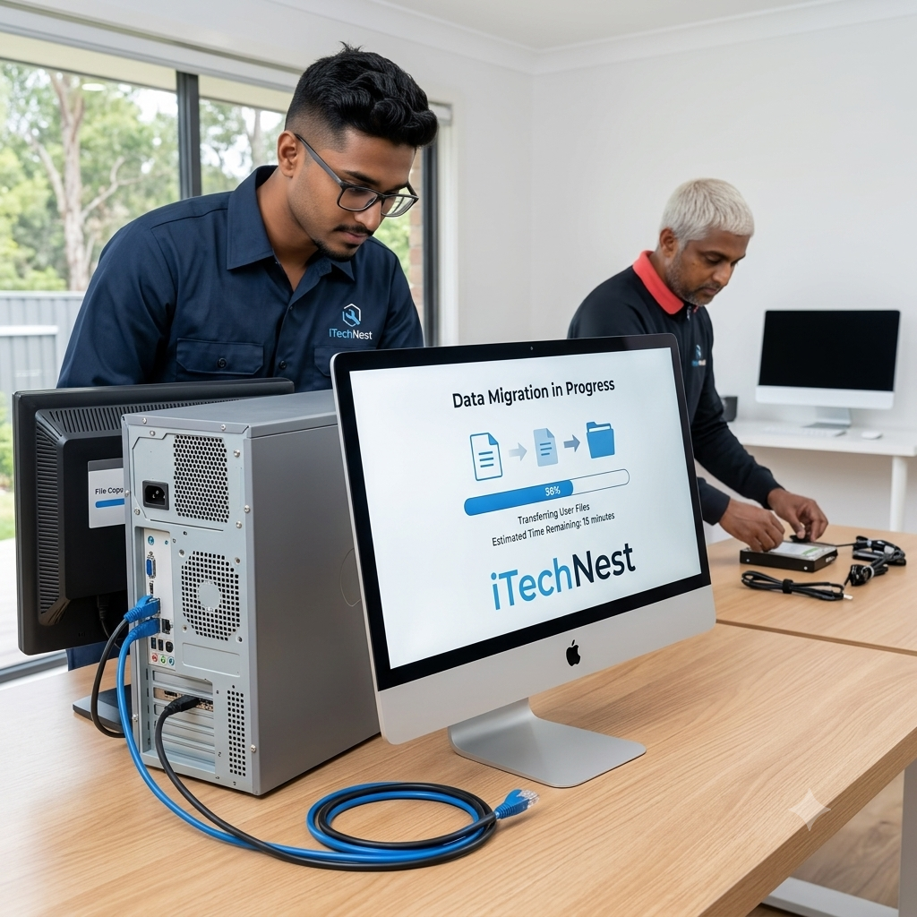 iTechNest Computer Repairs & Home Tech Support logo