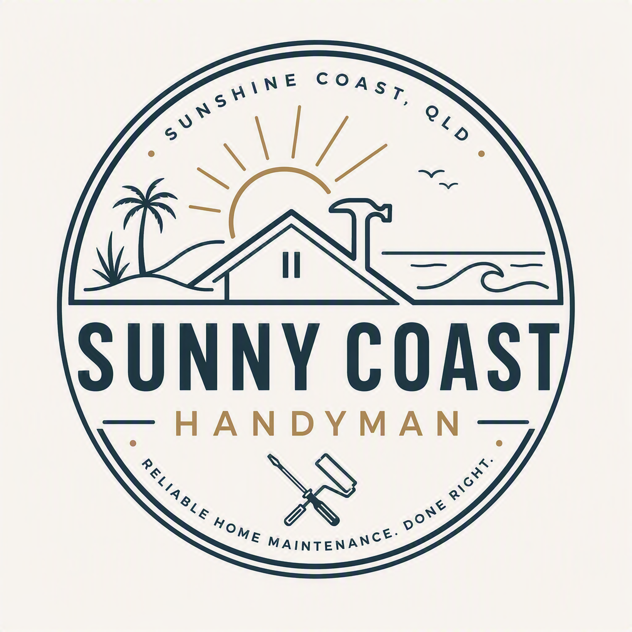Sunny Coast Handyman logo