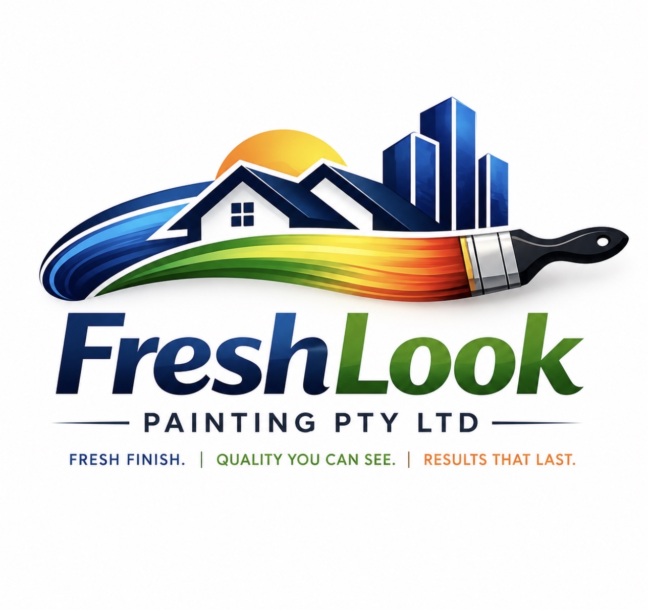 Fresh look painting pty ltd logo